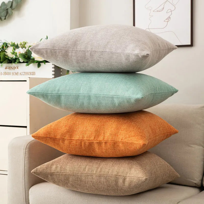 Housse de coussin pour canapé
